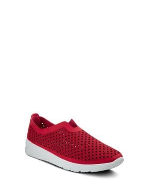 Flexus by Spring Step Centrics Slip-On Sneaker - Red