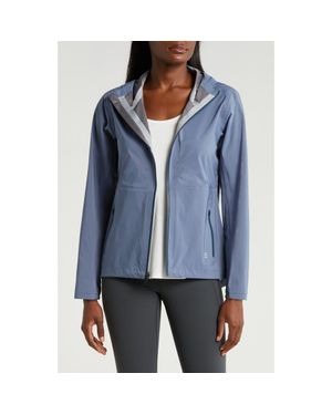 Free Fly Cloudshield Waterproof Hooded Rain Jacket - Blue