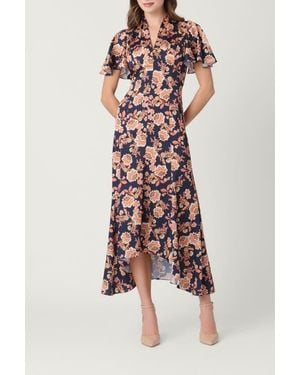 Shoshanna Apollo Floral Cinnie Dress - Multicolor