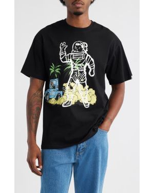 BBCICECREAM Space Sand Graphic T-Shirt - Black