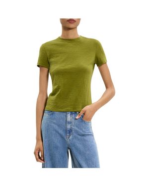 Theory 2 Nebulous Organic Cotton Tiny Tee - Green