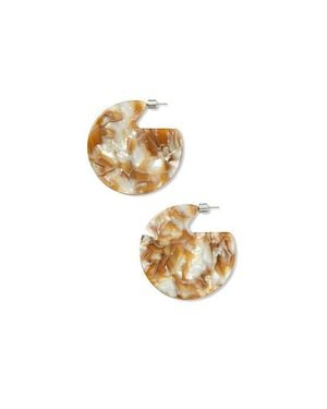 Machete Clare Earrings - Metallic