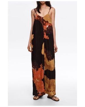 Bimba Y Lola A-Line Jumpsuit - Orange