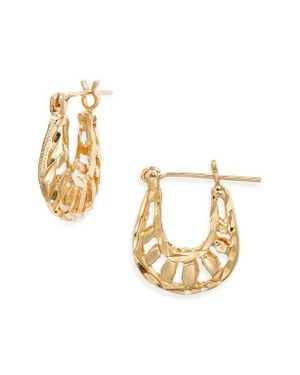 Child Of Wild Louise Hoop Earrings - Metallic