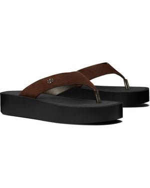 Tory Burch Platform Flip Flop - Black