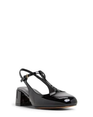 ALDO Tiiana Slingback T-Strap Pump - Black