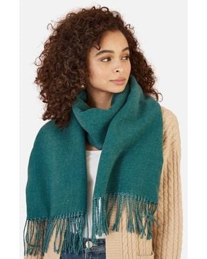 Yumi' Two Tone Soft Scarf - Green
