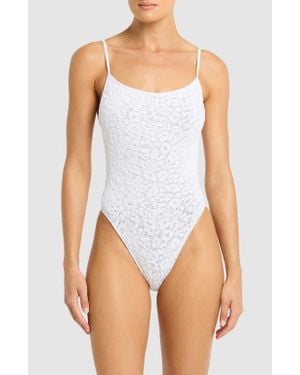 Bondeye Low Palace One-Piece Swimsuit - White