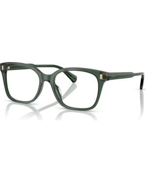 Ralph 55Mm Rectangle Optical Glasses - Green