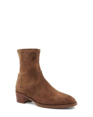 Aquatalia Roza Weatherproof Sock Bootie - Brown
