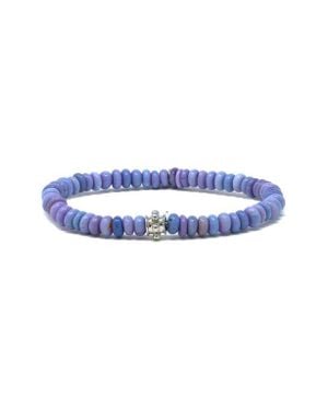 Anzie Bohème Opal Beaded Stretch Bracelet - Blue