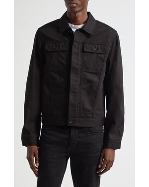 JKEEFER Jacob Type 3 Cotton Trucker Jacket - Black