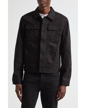 JKEEFER Jacob Type 3 Cotton Trucker Jacket - Black