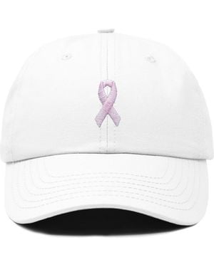 Alix Ribbon Dad Cap - White