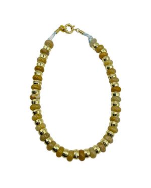 Holst + Lee Semi Precious Necklace - Metallic