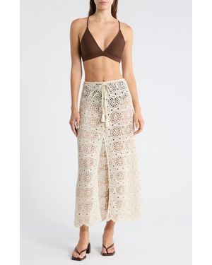 Ramy Brook Karina Cover-Up Skirt - Natural
