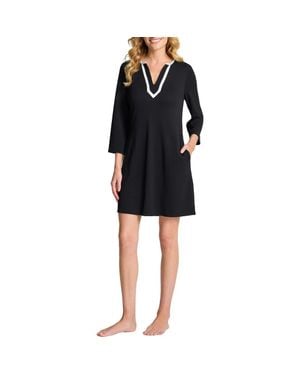 Tommy Bahama Island Cays Cabana Cover-Up Dress - Black