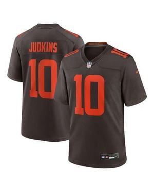 Nike Quinshon Judkins Cleveland Browns Alpha Dawg Game Jersey - Red