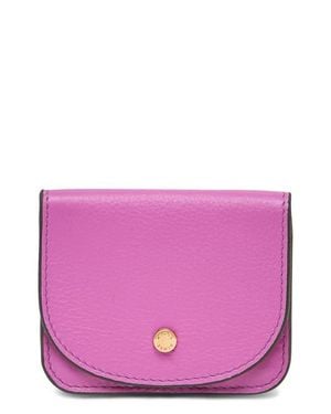 Aimee Kestenberg Pucker Up Leather Card Case - Purple