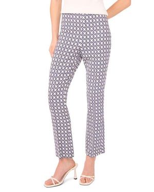 Ted Baker Print Straight Leg Pants - Multicolor
