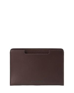 Carl Friedrik Easton Passport Holder - Brown