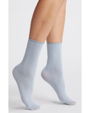 Oroblu Cheryl Quarter Socks - White