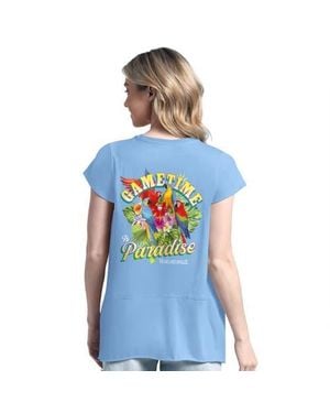 Margaritaville Los Angeles Dodgers Gametime Is Paradise T-Shirt - Blue