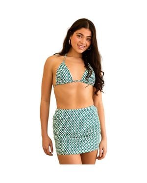 Dippin' Daisy's Lucky Swim Mini Length Skirt - Blue
