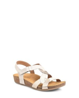 Comfortiva Garner Wedge Sandal - Natural