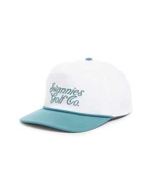 Swannies Moser Logo Embroidery Hat - White