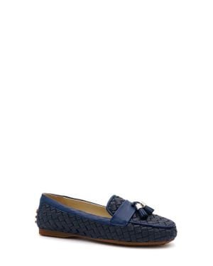 Amalfi by Rangoni Danila Tassel Driving Loafer - Blue