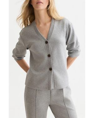 Scotch & Soda Modal Blend Cardigan - Gray