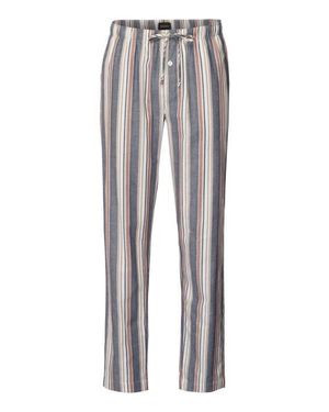 Hanro Cozy Comfort 100% Woven Cotton Flannel Pants - Gray