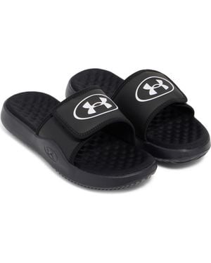 Under Armour Ua Ignite Pro 8 Water Resistant Slide Sandal - Black