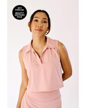 Beldrie Elevated Top - Pink