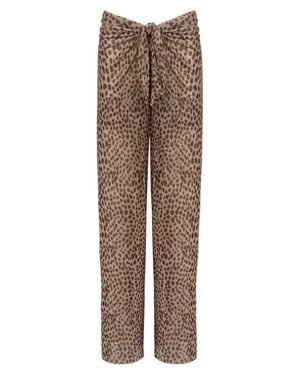 ViX Pareo Cover-Up Pants - Brown