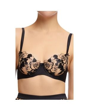Dita Von Teese Rosabelle Underwire Balconette Bra - Black