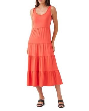 Karen Kane Tiered Midi Dress