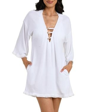 La Blanca Wild Nomad Cover-Up Dress - White