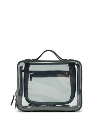 CALPAK Clear Cosmetics Case - Green