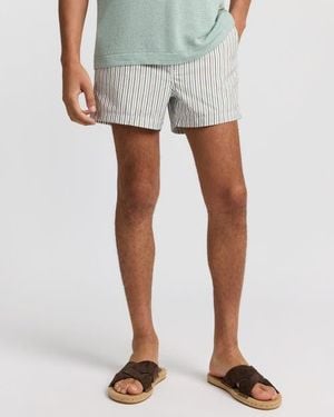 Onia Calder Side Elastic 4 Swim Trunk - Gray