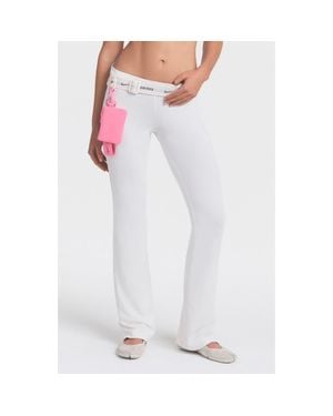 NikeSKIMS Airy Low Rise Mini Flare Pants - White