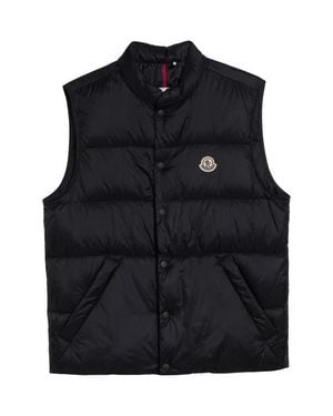 Moncler Tuquerouye Quilted Down Vest - Black