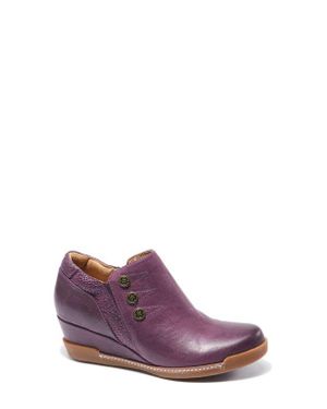 HALSA FOOTWEAR Devina Wedge Bootie - Purple