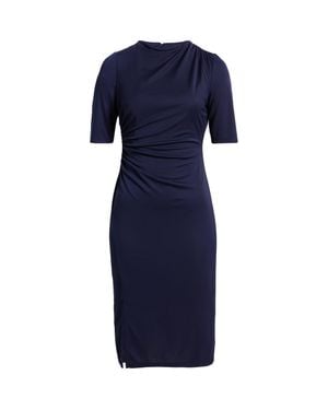 Anne Klein Ruched Body-Con Dress - Blue