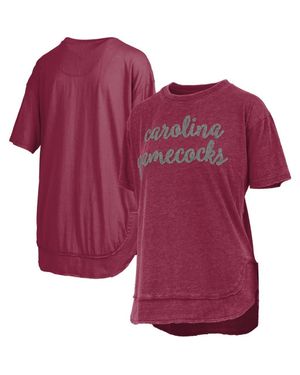Pressbox South Carolina Gamecocks Poncho T-Shirt - Purple