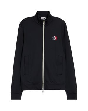 Moncler Nylon Blend Track Jacket - Black