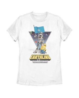 Minions & Monsters Junior's This Is My Invasion Outfit T-Shirt - White
