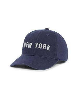 Treasure & Bond Embroidered Twill Baseball Cap - Blue