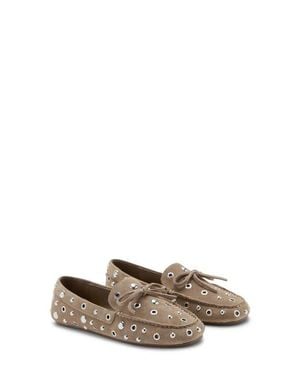 Mango Eyelet Loafer - Multicolor